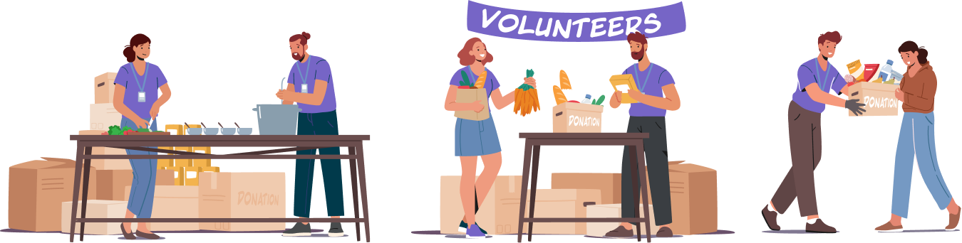 volunteers